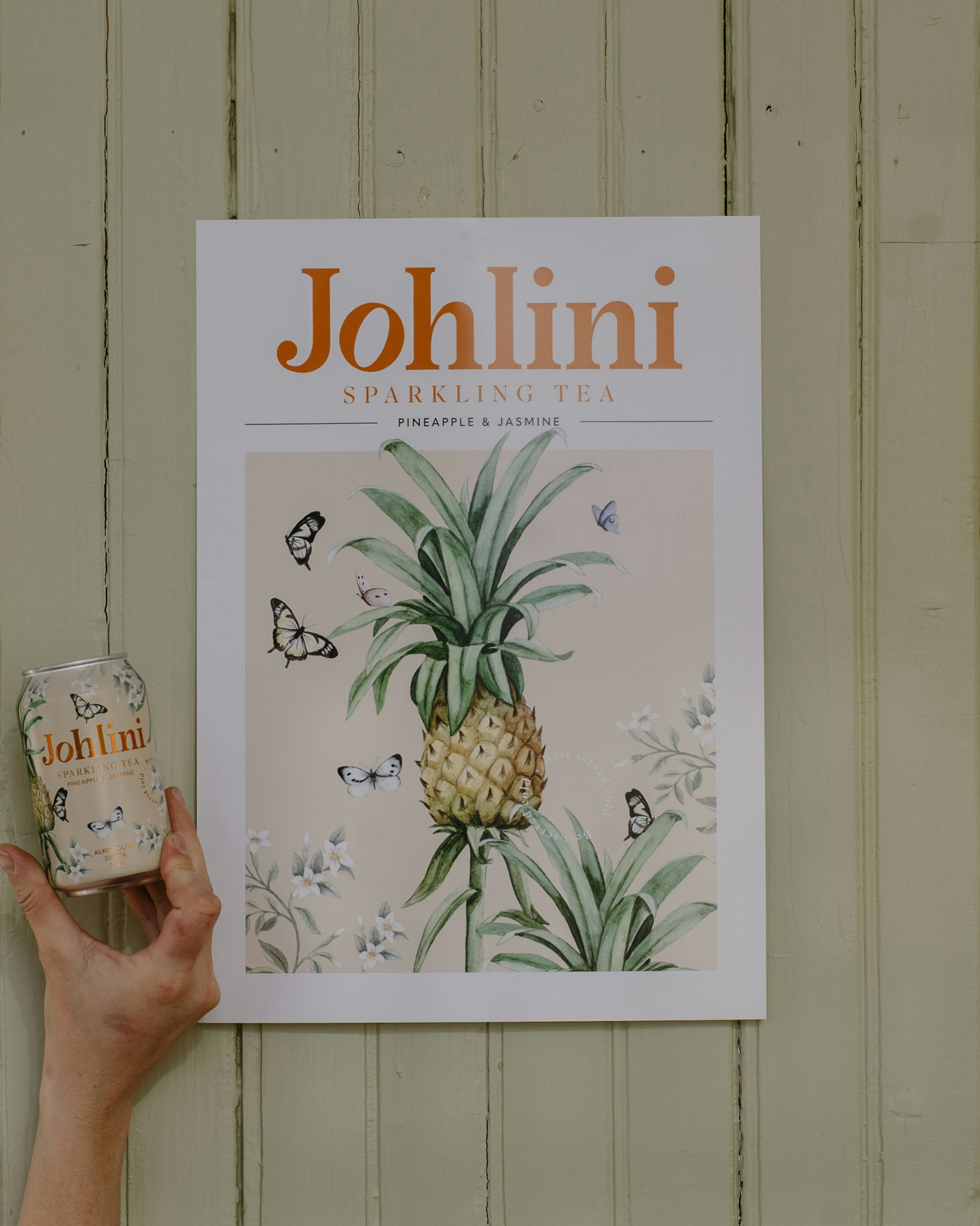 Poster Pineapple & Jasmine