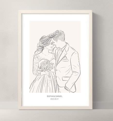 Personlig poster, Line Art