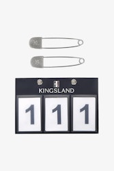 Kingsland nummerlapp 2-pack