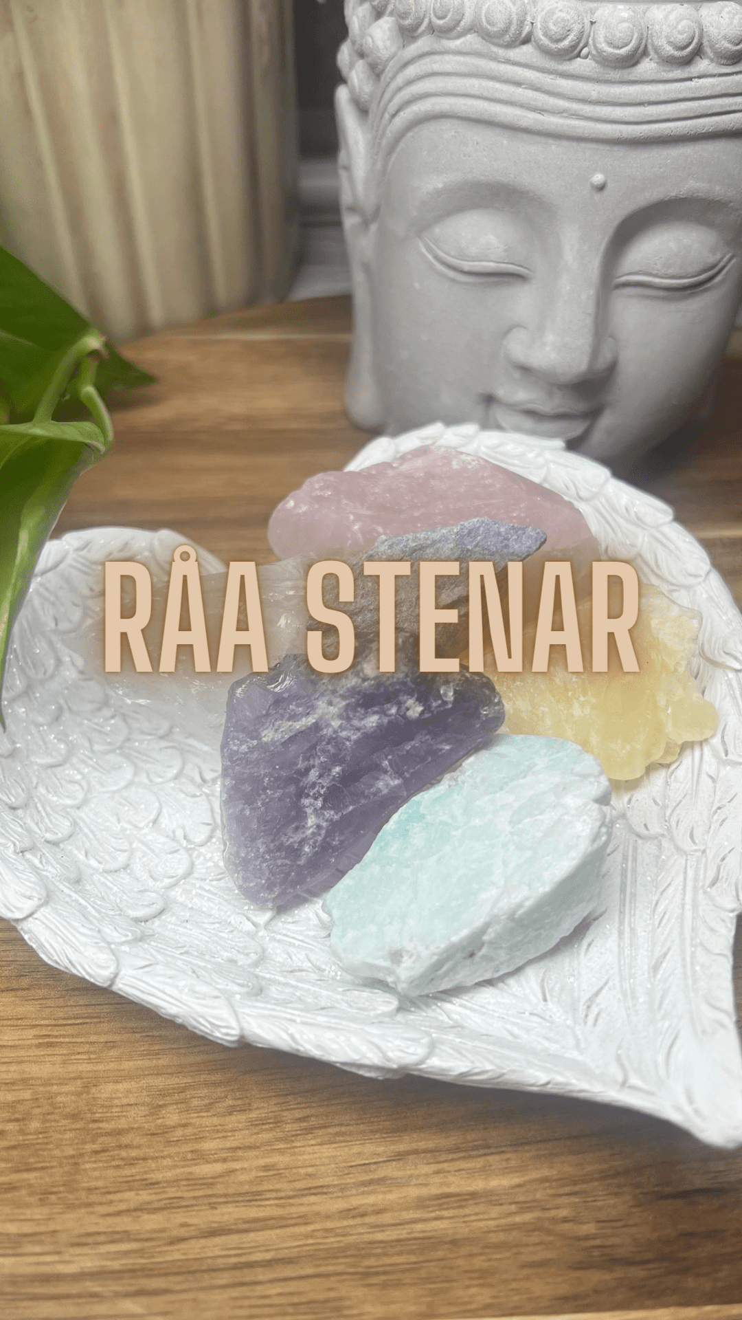Holisticcare Kristaller & Salong Artistas > Råa Stenar