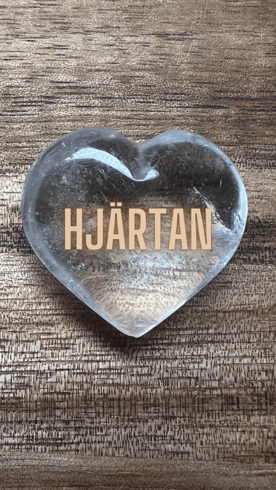 Holisticcare Kristaller & Salong Artistas > Hjärtan