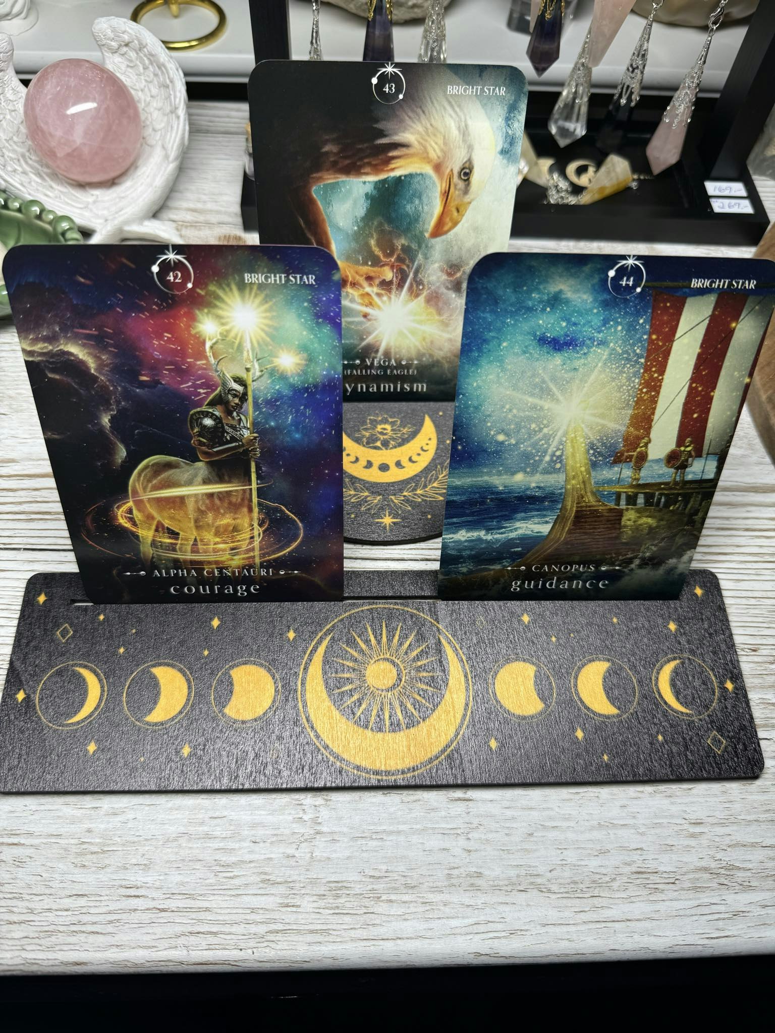 Tarotställ svart