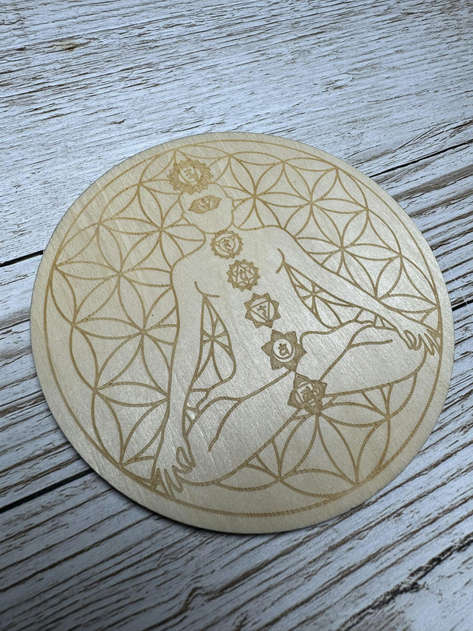 Kristallnät chakra