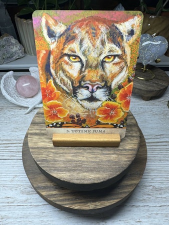 Träställ tarot/orakel (för ett kort)