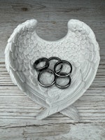 Hematit ring (kantig)