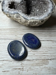 Lapis lazuli ovalformad