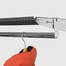 Klädstång till trådhylla 800 mm