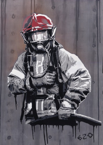 Røykdykkeren - D.G.A. 42x59
