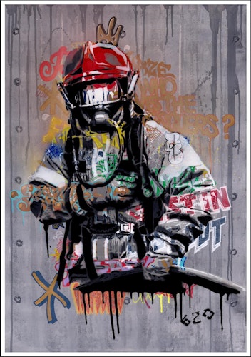 Røykdykkeren Spesialutgave - D.G.A 50x70
