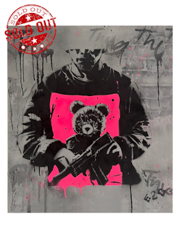Thuglife - Pink - 80x90 Original Canvas