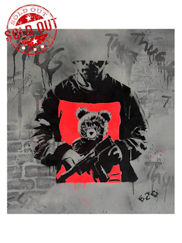 Thuglife - Red - 80x90 Original Canvas
