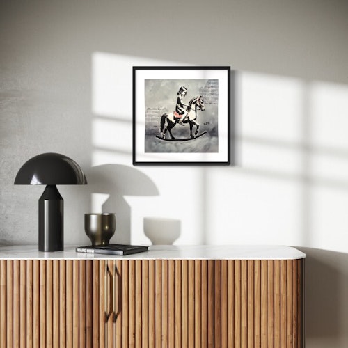 Aldri ride ranke - D.G.A - 50x50