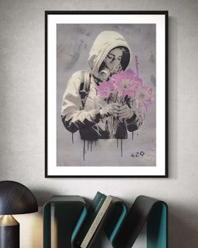 The last flowers in this world - D.G.A - 70x100
