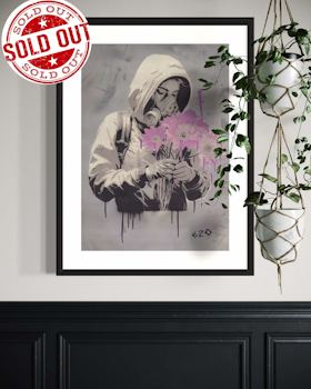 The last flowers in this world - D.G.A - 50x70
