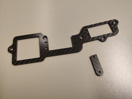 Servoplatta kolfiber Trotte-edition