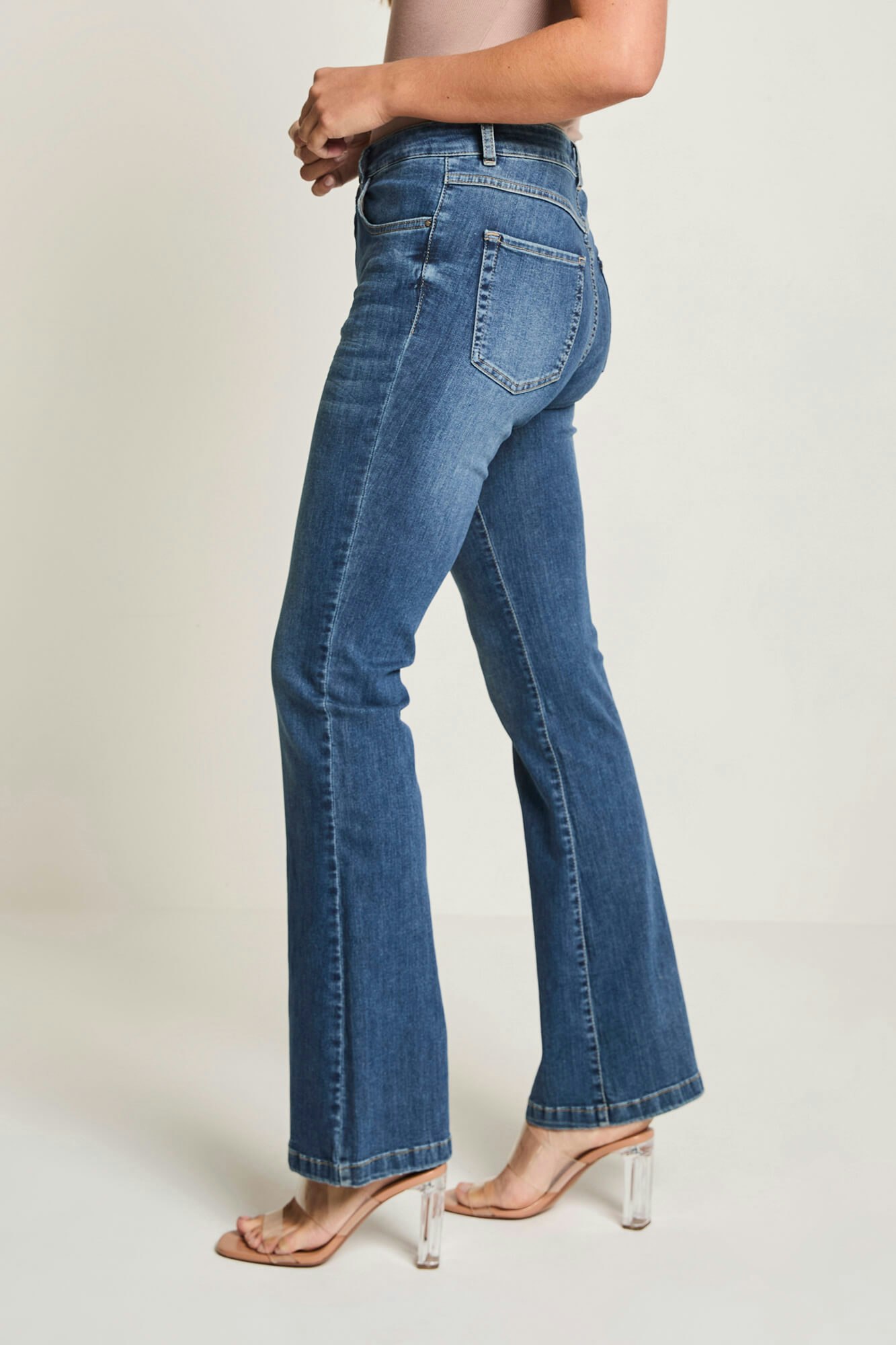 Para mi Jade Daily Denims  Used Air blue - från sidan