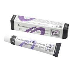Hairwell Frans och brynfärg 20ml - Grå