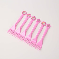 Flaggor vimpelslinga rosa