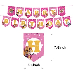 POM POMS 6-PACK Rosa