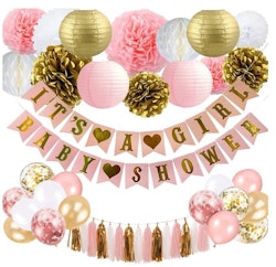 Ballonger Sjöjungfru Glittriga - Lila, Rosa & Mint