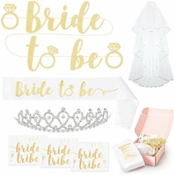Bachelorette party kit Guld