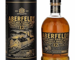 Aberfeldy 12 Years Old Highland Single Malt 40% Vol. 0,7l in Giftbox