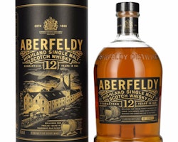 Aberfeldy 12 Years Old Highland Single Malt 40% Vol. 1l in Giftbox