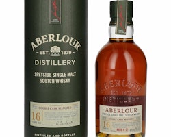 Aberlour 16 Years Old DOUBLE CASK MATURED 40% Vol. 0,7l in Giftbox