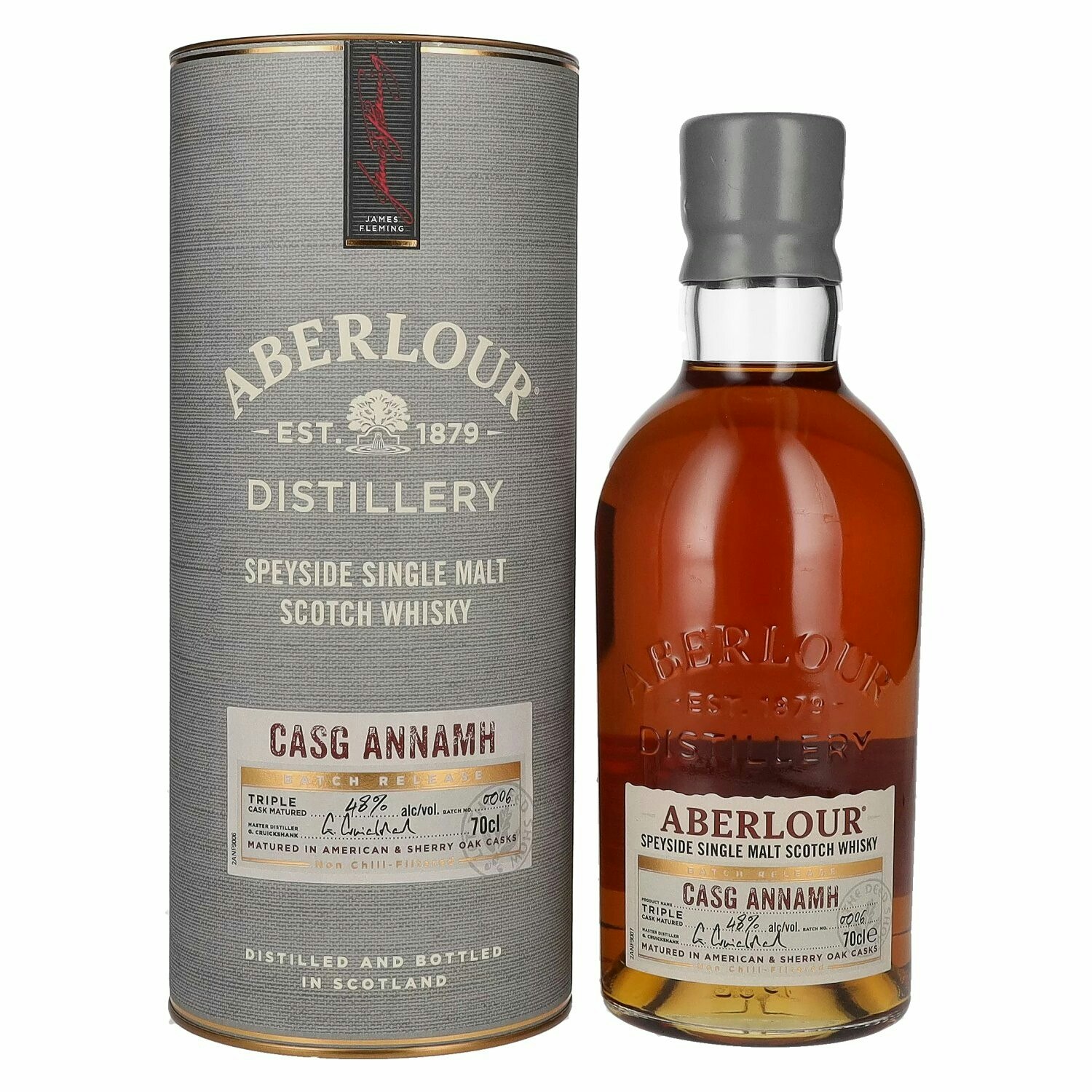 Aberlour CASG ANNAMH Batch Release 0006 48% Vol. 0,7l in Giftbox