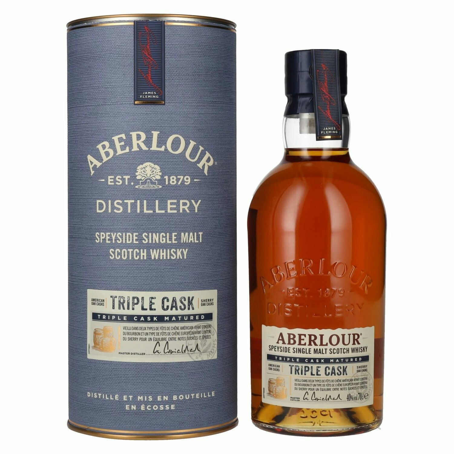 Aberlour TRIPLE CASK Speyside Single Malt 40% Vol. 0,7l in Giftbox