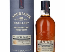 Aberlour TRIPLE CASK Speyside Single Malt 40% Vol. 0,7l in Giftbox