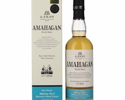 Amahagan World Malt Whisky Edition No.3 MIZUNARA WOOD Finish 47% Vol. 0,7l in Giftbox