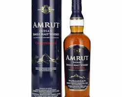 Amrut Indian Single Malt Whisky CASK STRENGTH 61,8% Vol. 0,7l in Tinbox