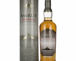 Amrut PEATED Indian Single Malt Whisky 46% Vol. 0,7l in Tinbox