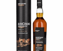 AnCnoc Highland Single Malt Scotch Whisky Sherry Cask Finish Peated Edition 43% Vol. 0,7l in Giftbox