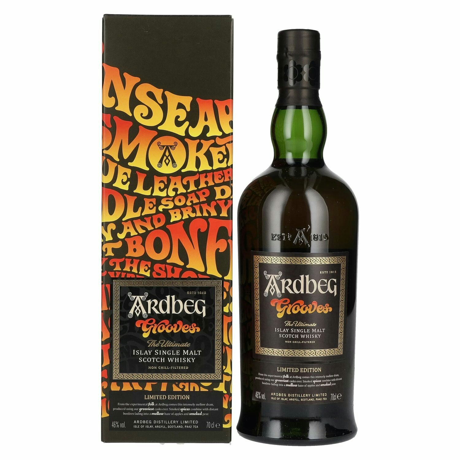 Ardbeg GROOVES Islay Single Malt Limited Edition 46% Vol. 0,7l in Giftbox