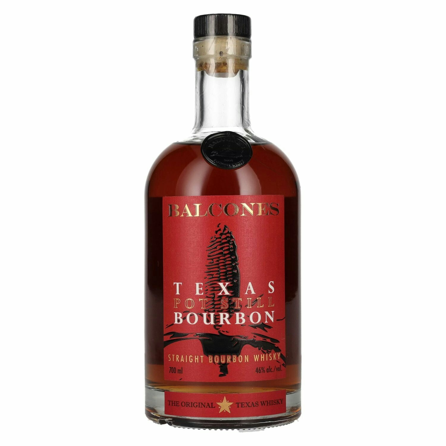 Balcones TEXAS Pot Still Straight Bourbon Whisky 46% Vol. 0,7l