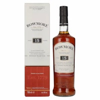 Bowmore 15 Years Old Islay Single Malt 43% Vol. 0,7l in Giftbox