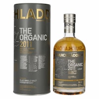 Bruichladdich THE ORGANIC Mid Coul Farms, Dalcross 2011 50% Vol. 0,7l in Tinbox