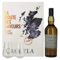 Caol Ila MOCH La Route des Saveurs Set 43% Vol. 0,7l in Giftbox with 2 glasses