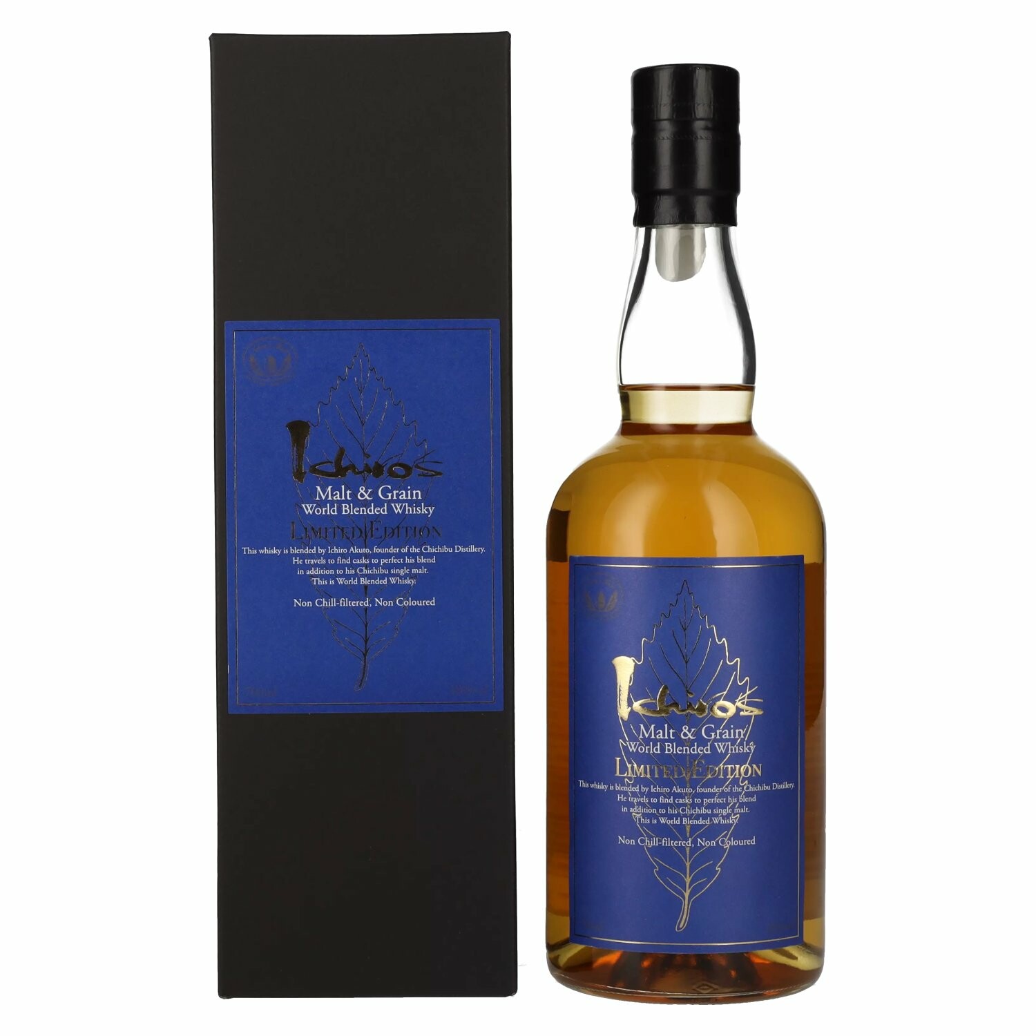 Chichibu Ichiro's Malt & Grain World Blended Whisky 48% Vol. 0,7l in Giftbox