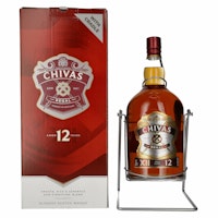 Chivas Regal 12 Years Old Blended Scotch Whisky 40% Vol. 4,5l in Giftbox im Schwenkständer with pourer