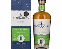 Clonakilty Single Grain Irish Whiskey Bordeaux Cask CASK FINISH SERIES 43,6% Vol. 0,7l in Giftbox