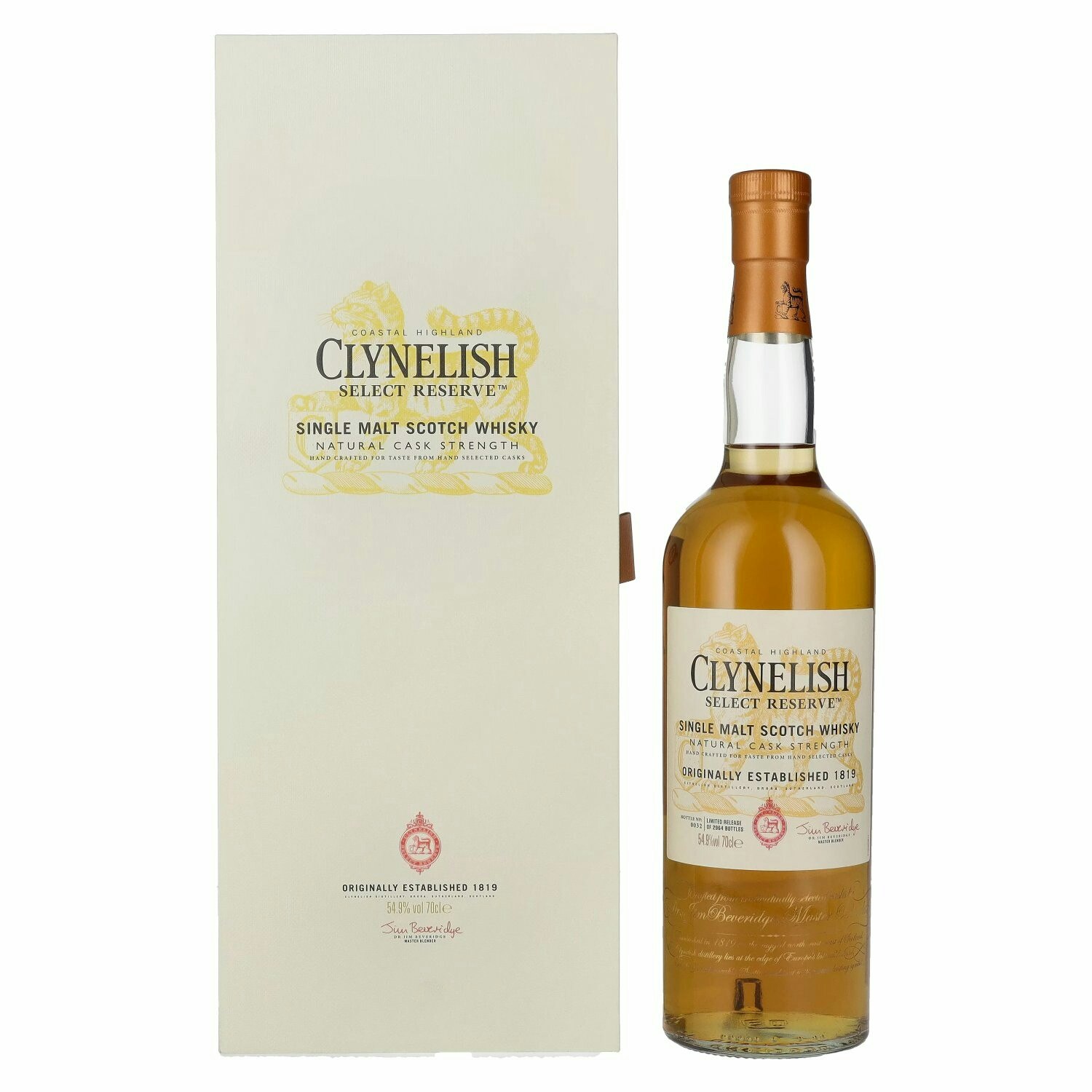 Clynelish Select Reserve Natural Cask Strength 54,9% Vol. 0,7l in Giftbox