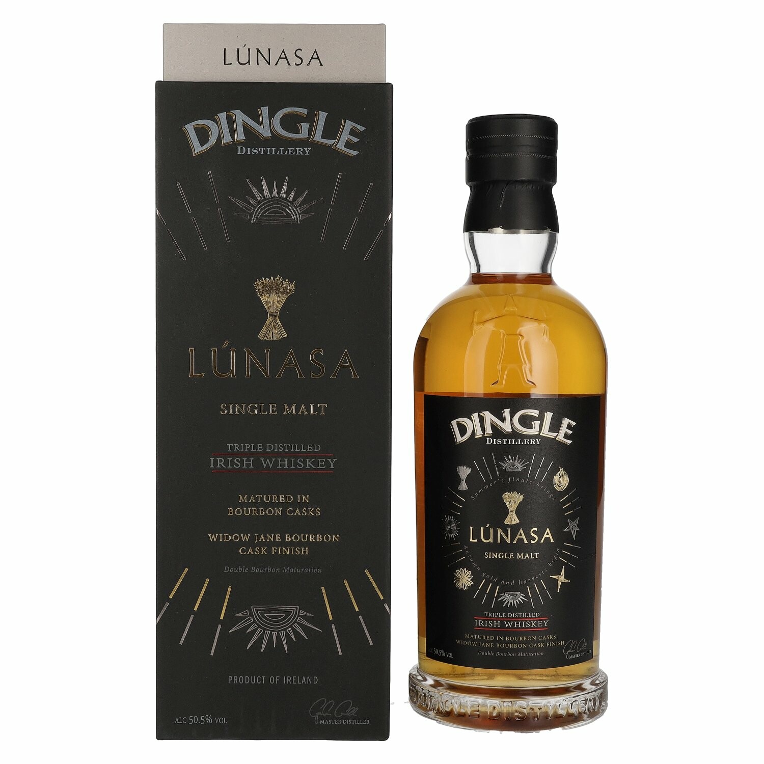 Dingle LÚNASA Single Malt Irish Whiskey Triple Distilled 50,5% Vol. 0,7l in Giftbox