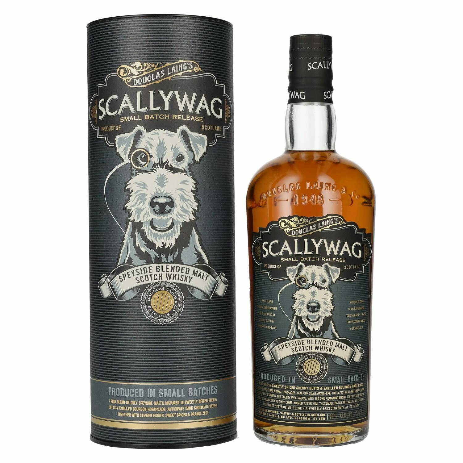 Douglas Laing SCALLYWAG Speyside Blended Malt 46% Vol. 0,7l in Giftbox