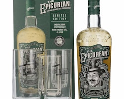 Douglas Laing THE EPICUREAN Lowland Blended Malt On-Pack 46,2% Vol. 0,7l in Giftbox with 2 glasses