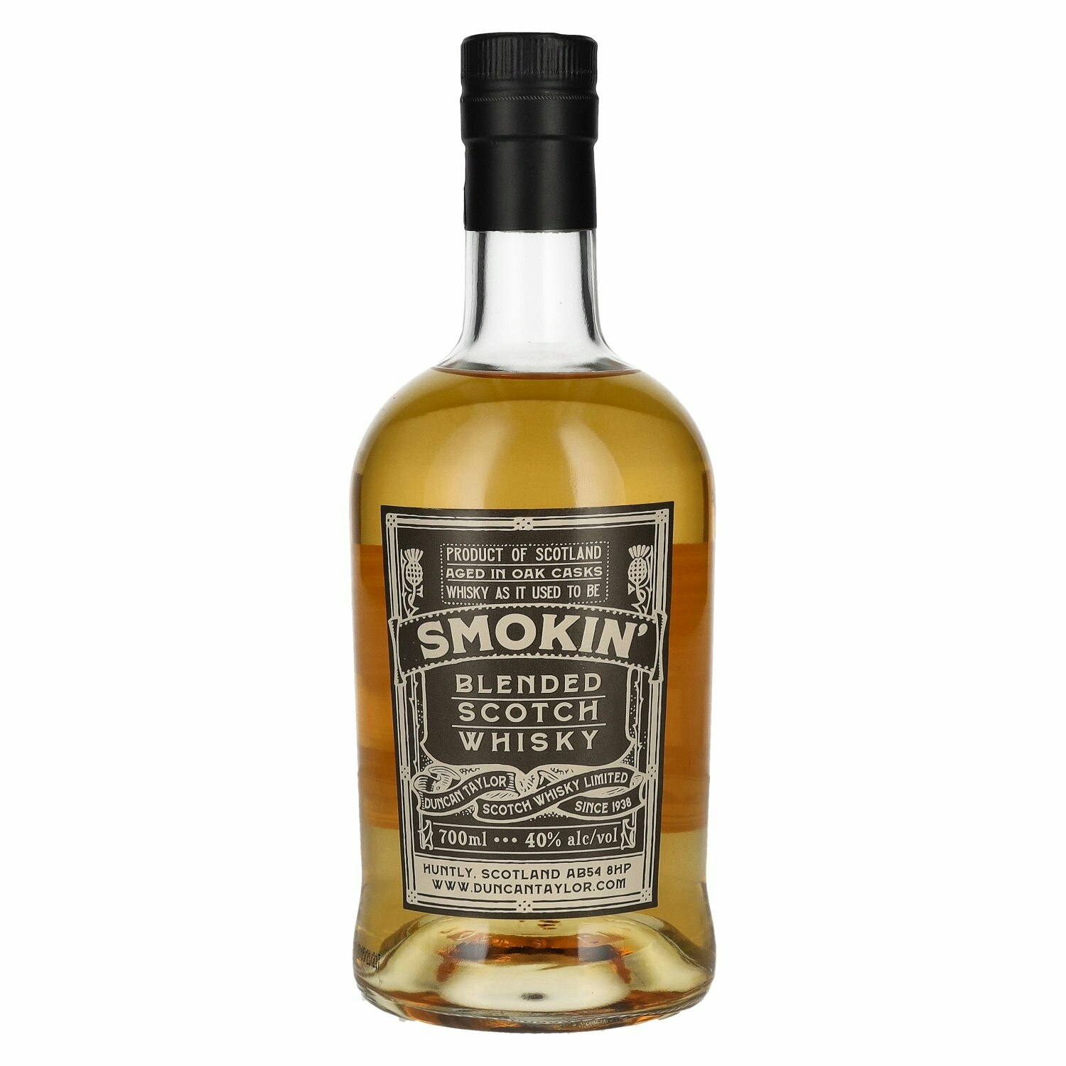 Duncan Taylor Smokin' The Gentleman's Dram Blended Scotch Whisky 40% Vol. 0,7l