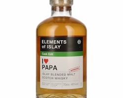 Elements of Islay Cask Edit I LOVE PAPA Islay Blended Malt 46% Vol. 0,7l