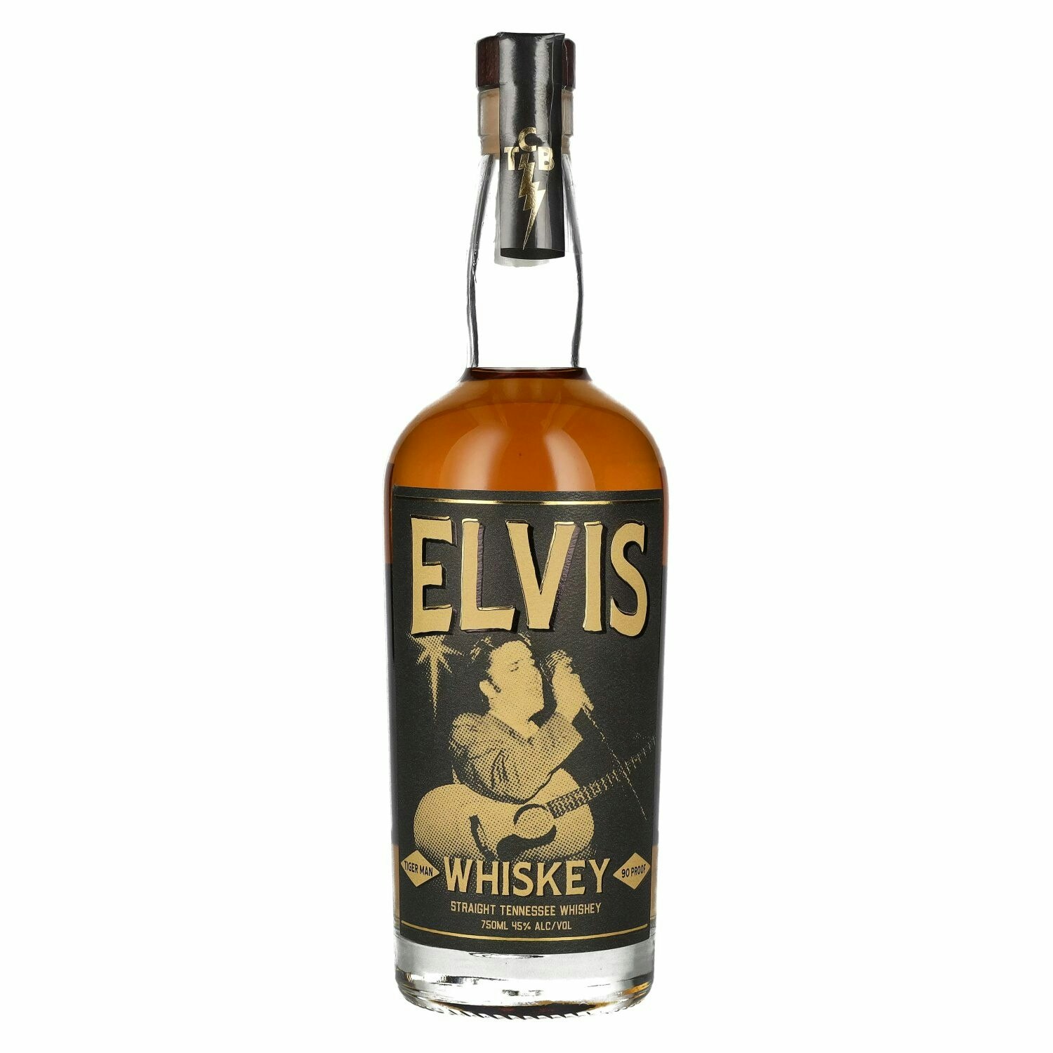 Elvis TIGER MAN Straight Tennessee Whiskey 45% Vol. 0,75l